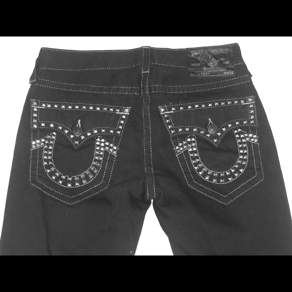 Black True Religion Jeans